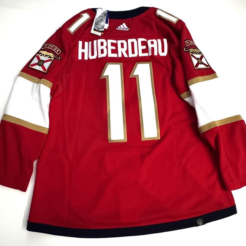 Adidas NHL Florida Panthers Huberdeau Authentic Hockey Jersey Size 52 $230 - Picture 3 of 9
